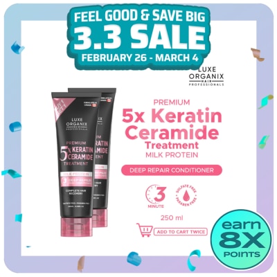 LUXE ORGANIX Luxe Organix Keratin Treatment Milk Protein 250ml