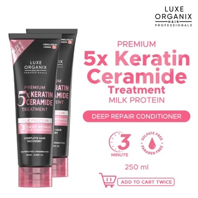 LUXE ORGANIX Luxe Organix Keratin Treatment Milk Protein 250ml