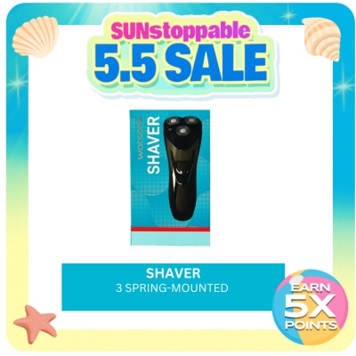 WATSONS - Watsons Men 3 Spring-Mounted Shaver
