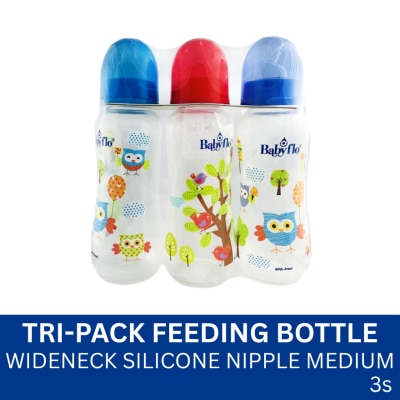 BABYFLO Tri-Pack Bottle 8oz