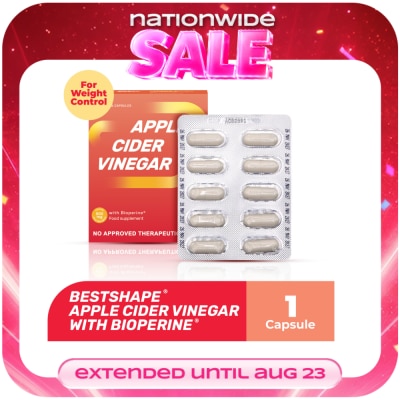BESTSHAPE - Apple Cider Vinegar Capsule 600mg 1s image