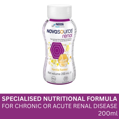 NOVASOURCE Renal Vanilla Bottle 200ml