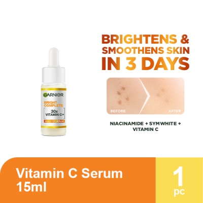 GARNIER - GARNIER Bright Complete Vitamin C Brightening Serum 15ml image