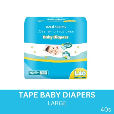 WATSONS WATSONS Baby Diaper Tape Large 40s Jumbo Pack