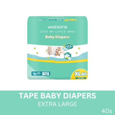 WATSONS WATSONS Baby Diaper Tape Extra Large 40s Jumbo Pack