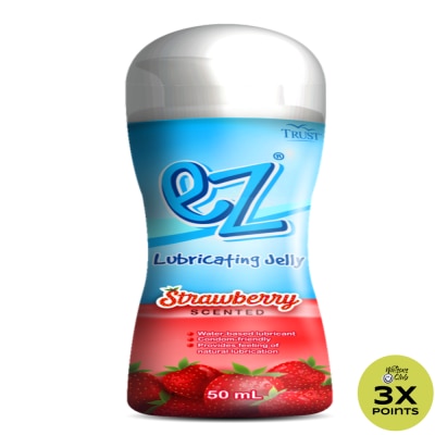 EZ Lubricating Jelly Strawberry Scent 50ML