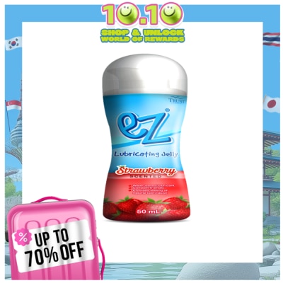 EZ Lubricating Jelly Strawberry Scent 50ML