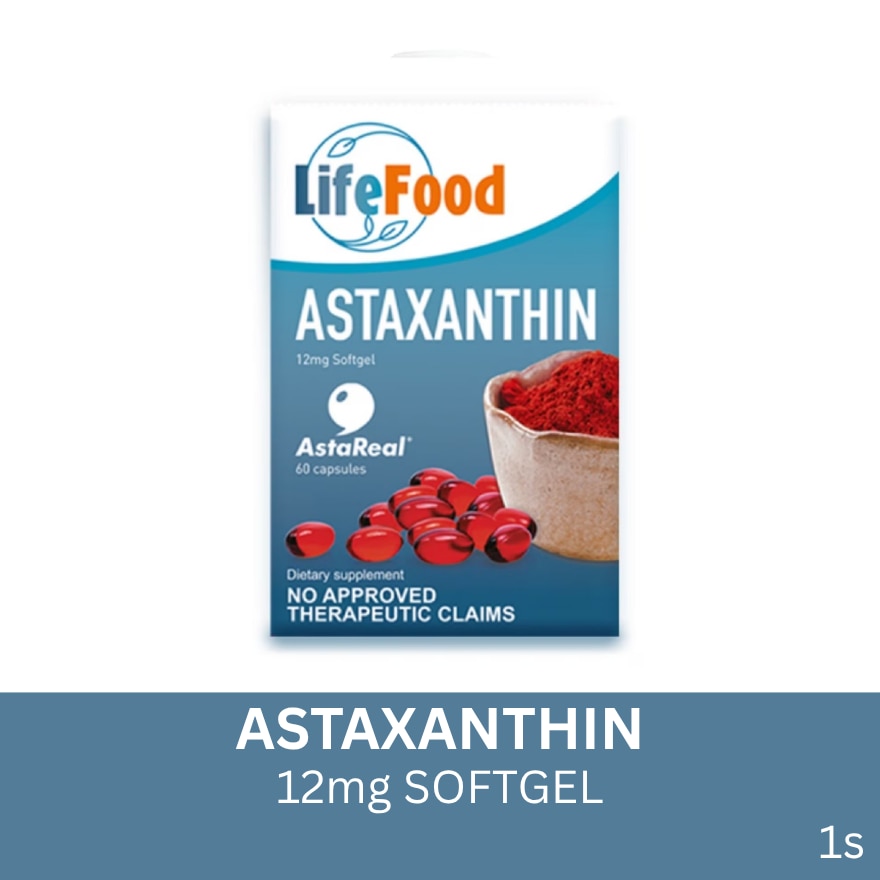 LIFEFOOD Asxtaxanthin 12mg Sold Per Piece