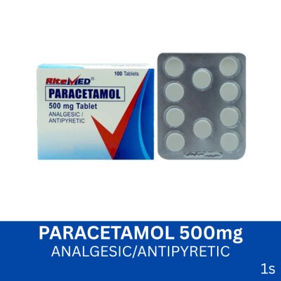 RITEMED RITEMED Paracetamol 500mg Sold Per Piece