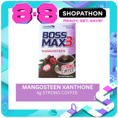 BOSSMAX3 - Boss Max 3 Mangosteen Xanthone Coffee Strong - 4g 1s image