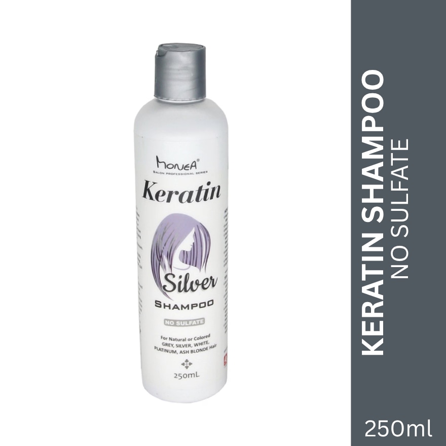 Keratin Shampoo Silver 250ML