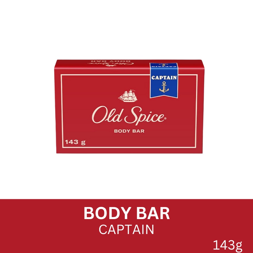 Captain Body Bar Soap 143g