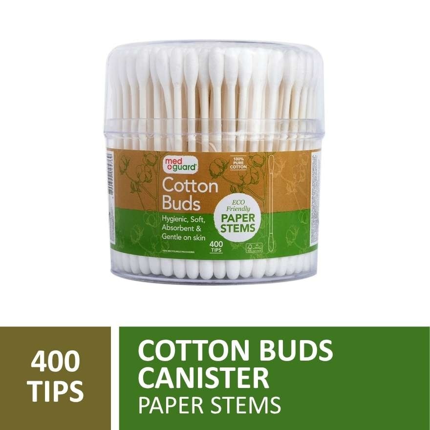 Paper Stems Cotton Buds Canister 400s