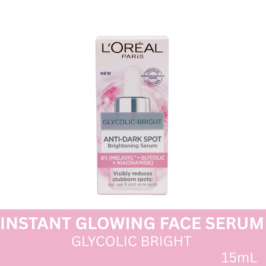 Glycolic Bright Instant Glowing Face Serum 15ml