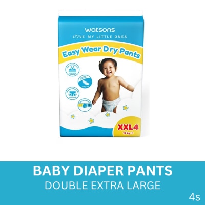 WATSONS WATSONS Baby Diaper Pants Double Extra Large 4s