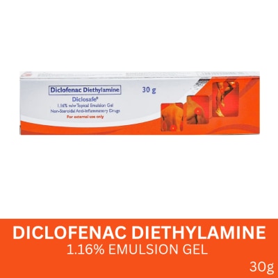 DICLOSAFE Topical Emulsion Gel 30g
