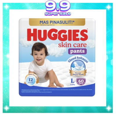 HUGGIES HUGGIES Skin Care Pants Large 60s
