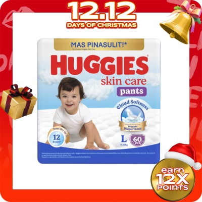 HUGGIES HUGGIES Skin Care Pants Large 60s