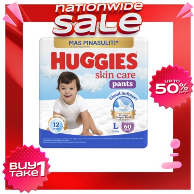 HUGGIES HUGGIES Skin Care Pants Large 60s