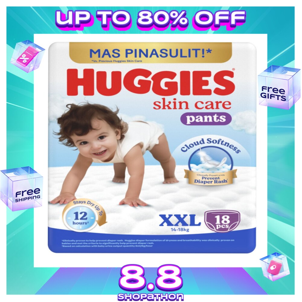 HUGGIES Skin Care Pants XXL 18s