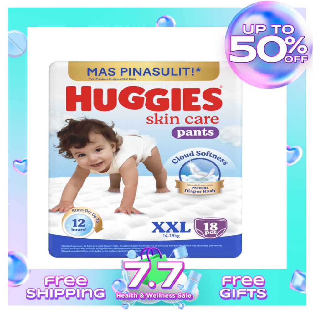 HUGGIES Skin Care Pants XXL 18s
