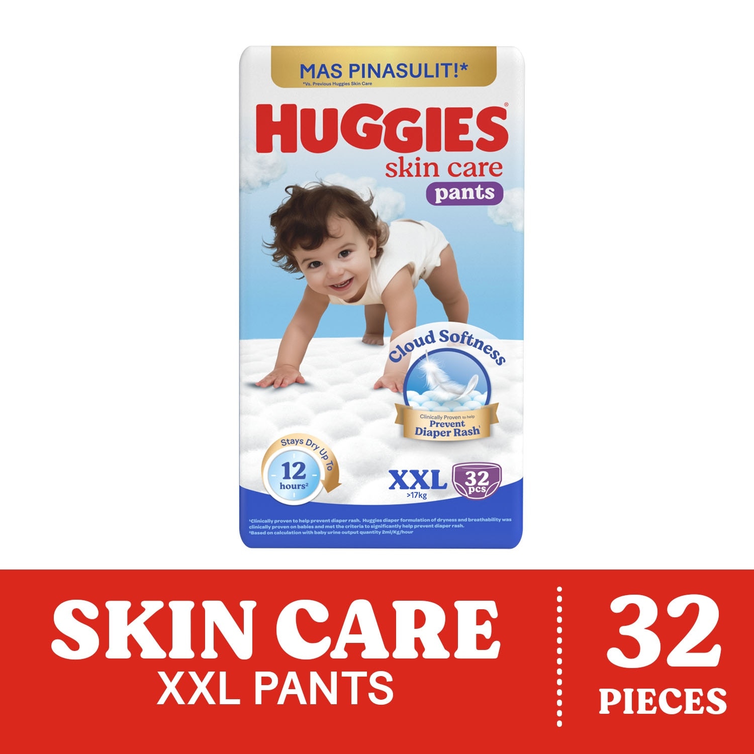 HUGGIES Skin Care Pants XXL 32s