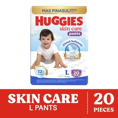 HUGGIES HUGGIES Skin Care Pants Large 20s