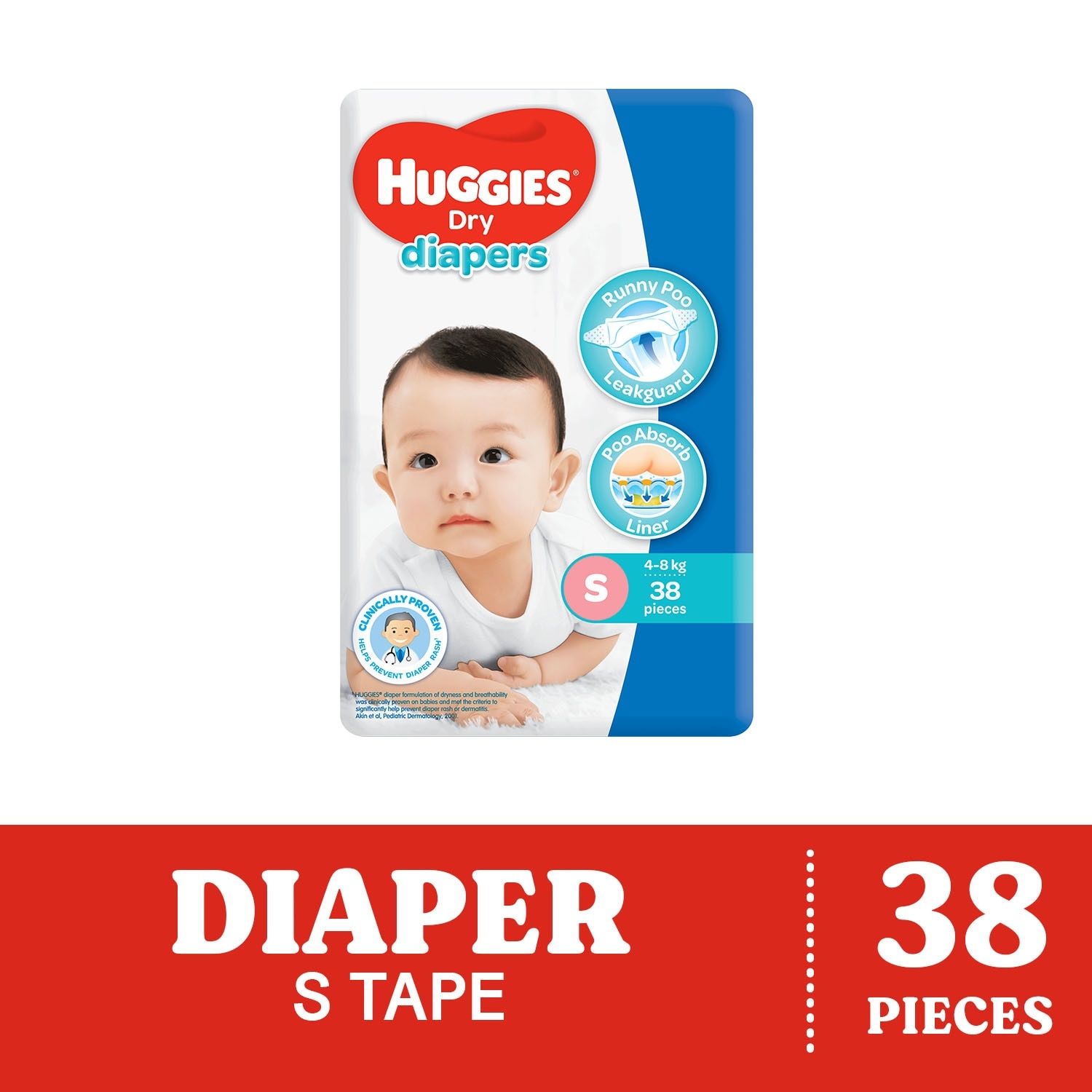 Dry Diapers Small 38s