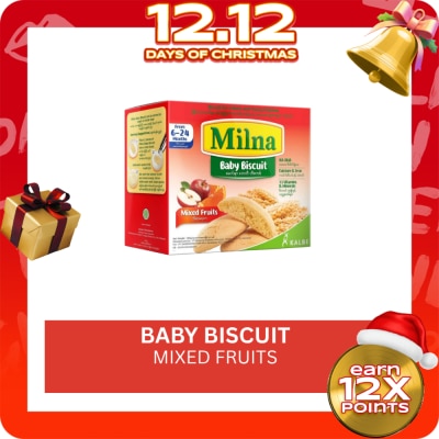 MILNA Baby Biscuit Mixed Fruit 130g