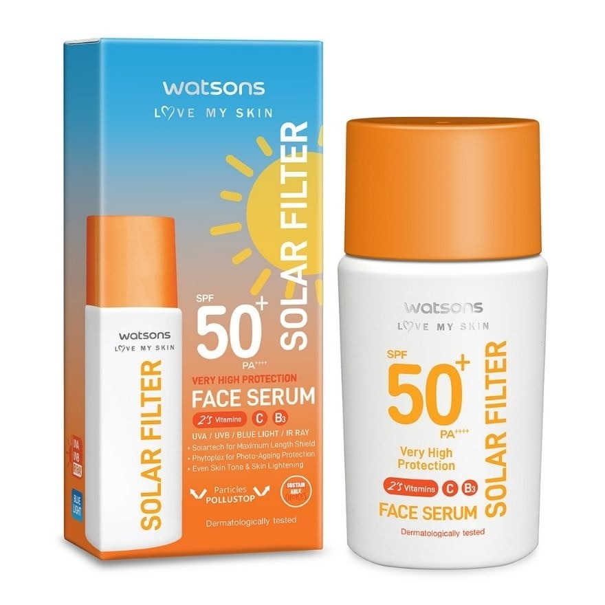 WATSONS Very High Protection Sunscreen Face Serum SPF50+ 50ml