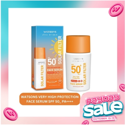 WATSONS WATSONS Very High Protection Sunscreen Face Serum SPF50+ 50ml image