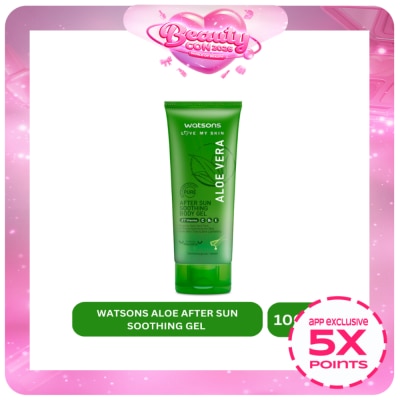 WATSONS - WATSONS Aloe Hydrating After Sun Soothing Body Gel 100ml