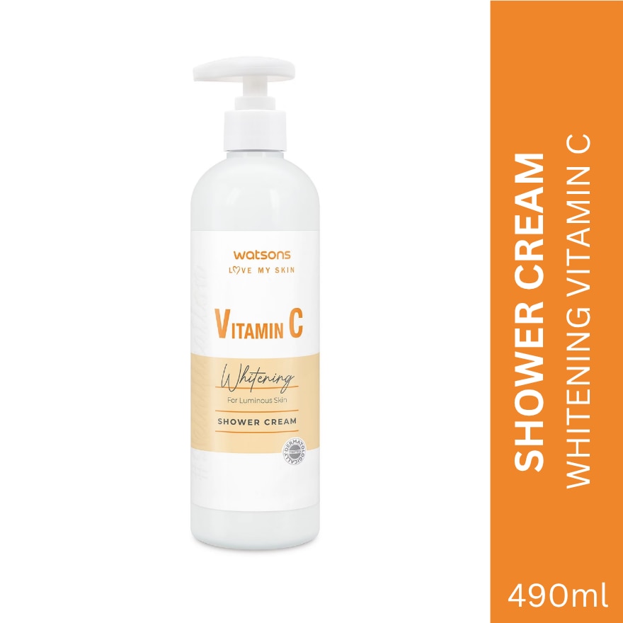 Love My Skin Vitamin C Whitening Shower Cream 490ml