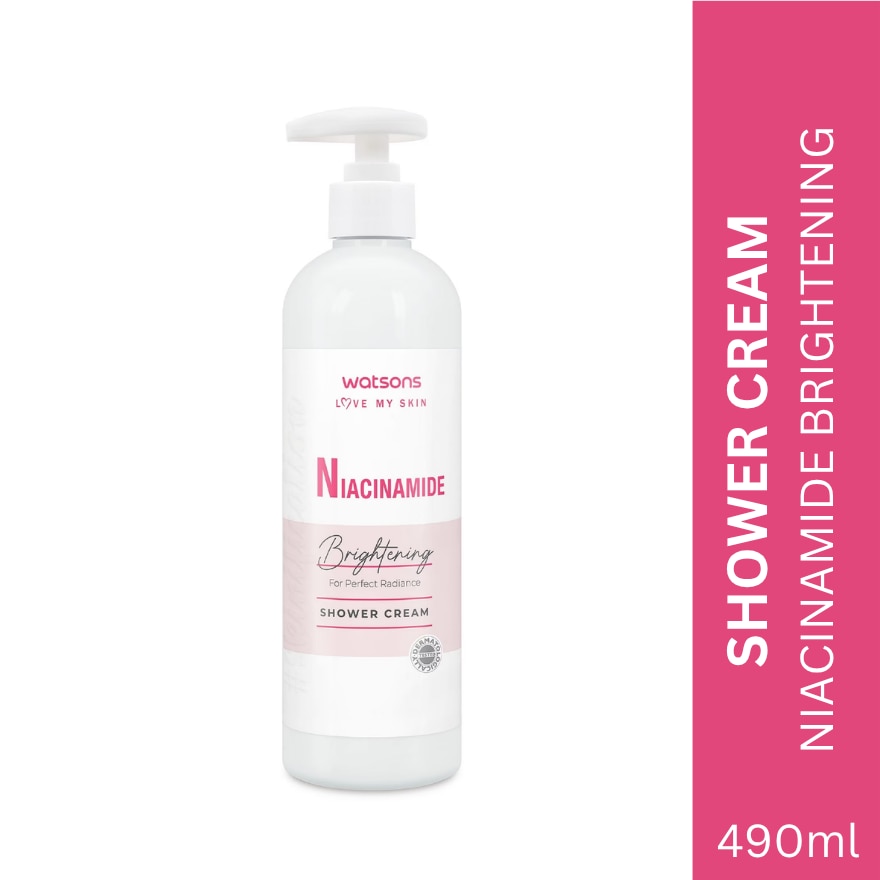 Love My Skin Niacinamide Brightening Shower Cream 490ml