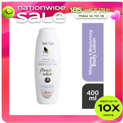BODY TREATS - Whitening and Moisturizing Body Lotion Flawless White 400ml