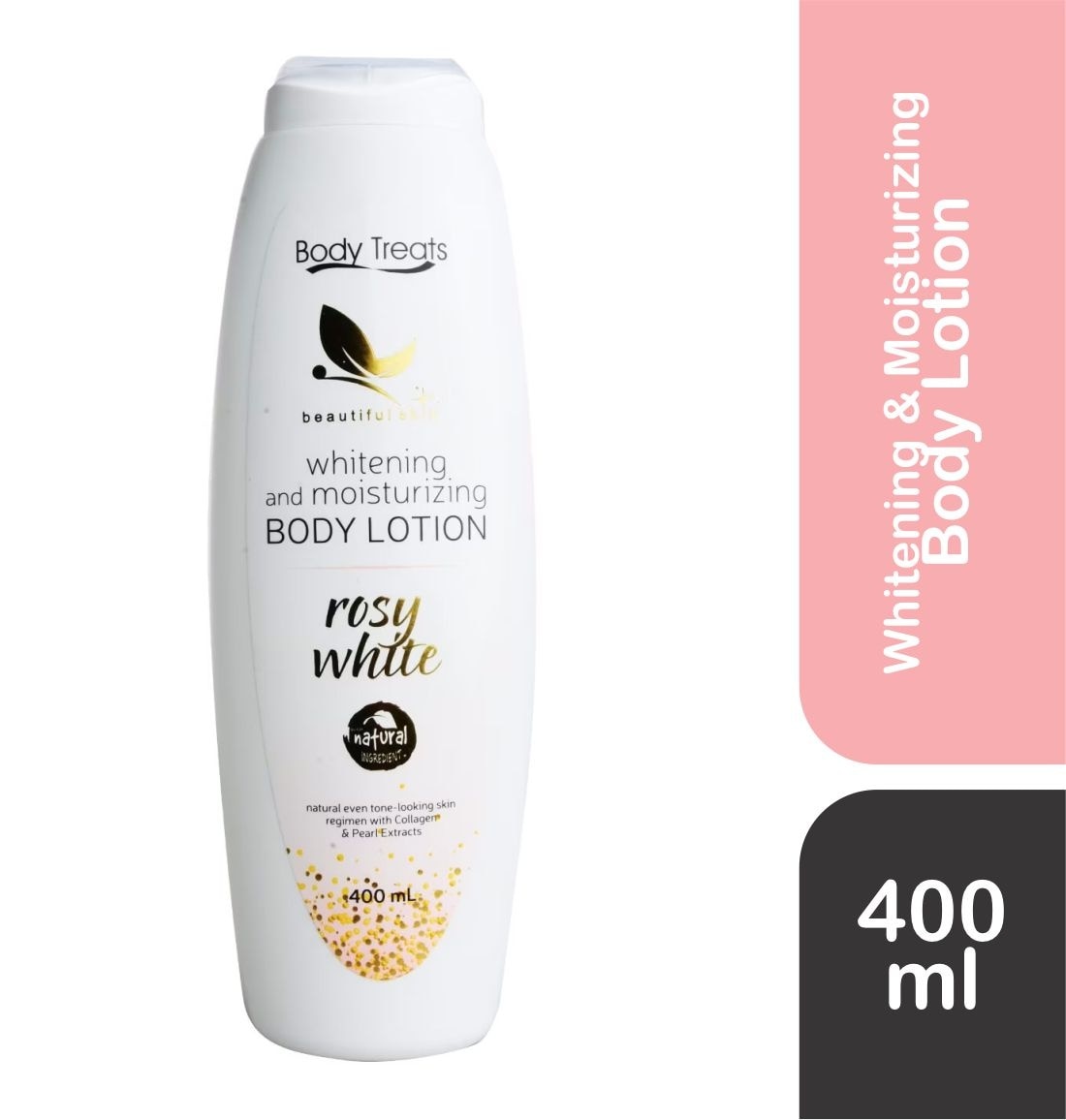 Whitening and Moisturizing Body Lotion Rosy White 400ml