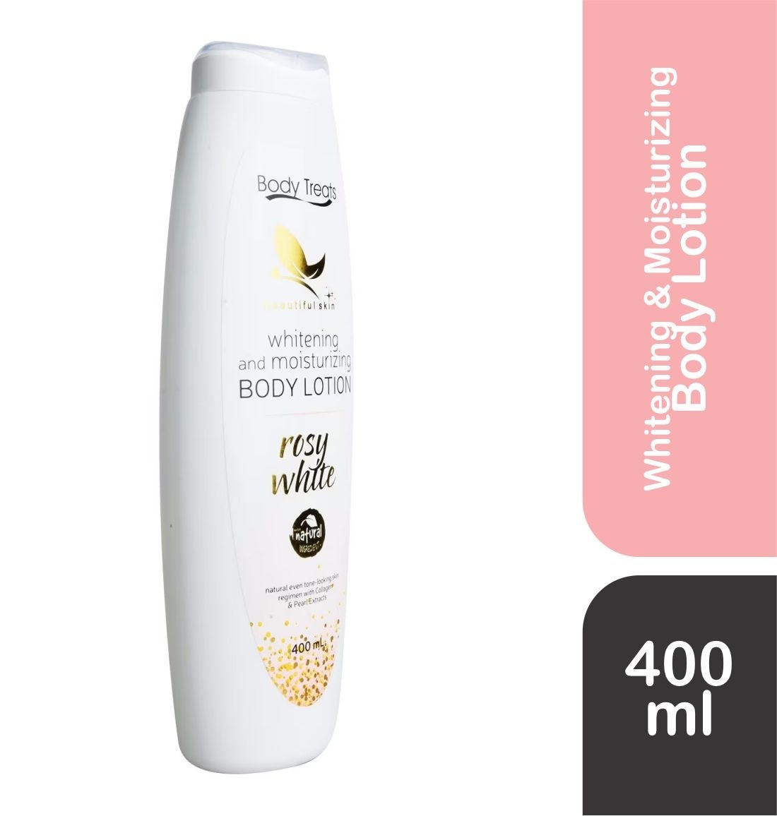 Whitening and Moisturizing Body Lotion Rosy White 400ml