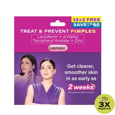 LACTEZIN LACTEZIN 12 Plus 2 Promo Pack