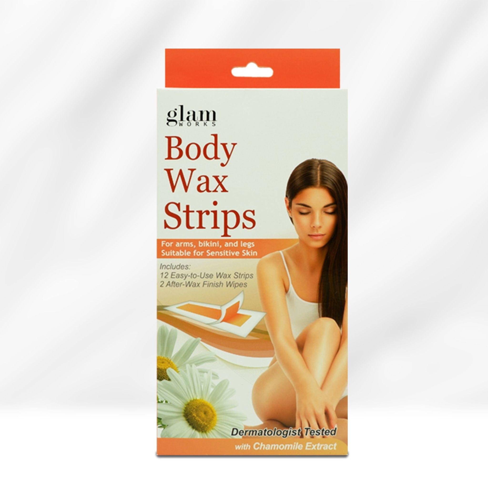 Body Wax Strips Chamomile 12s