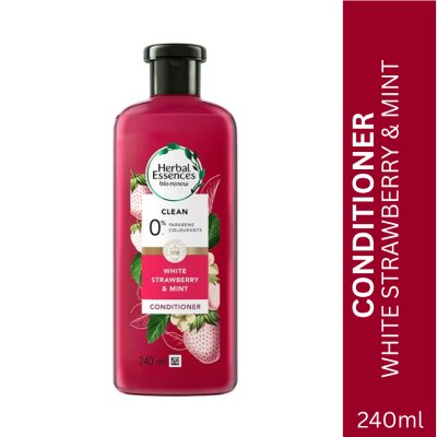 HERBAL ESSENCES White Strawberry and Sweet Mint Conditioner 240ml