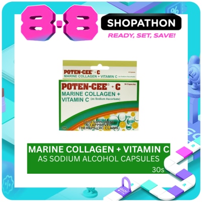 POTENCEE COLLAGEN - POTENCEE + C Marine Collagen + Vitamin C 30s image