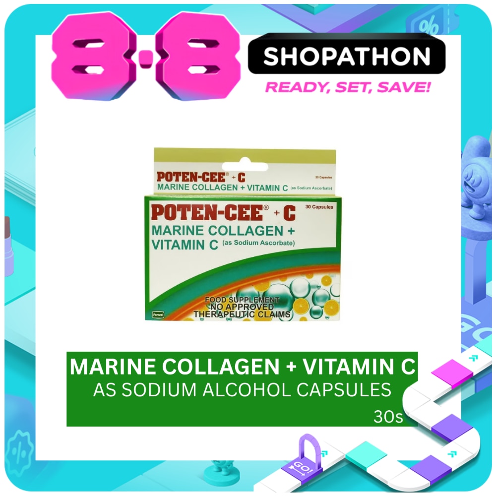POTENCEE + C Marine Collagen + Vitamin C 30s image