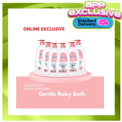 WATSONS WATSONS Gentle Baby Bath 6s 850ml
