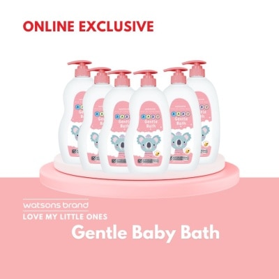 WATSONS WATSONS Gentle Baby Bath 6s 850ml