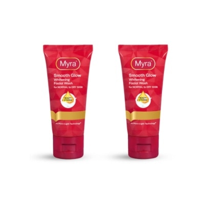 MYRA E Myra Smooth Glow Facial Wash 50Ml Buy One Take One