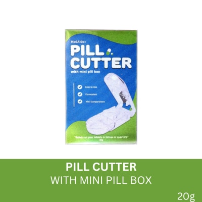 MEDAIDE MEDAIDE Pill Cutter With Mini Pillbox PILL