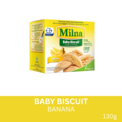 MILNA Baby Biscuit Banana 130g