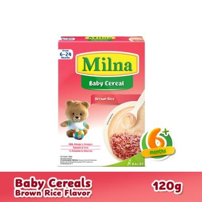 MILNA Baby Cereal Brown Rice and Banana 120g