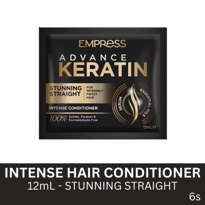 EMPRESS Advance Keratin Stunning Straight Black 12ML 6s