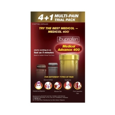 MEDICOL - MEDICOL Advance 400mg 4+1 Promo Pack